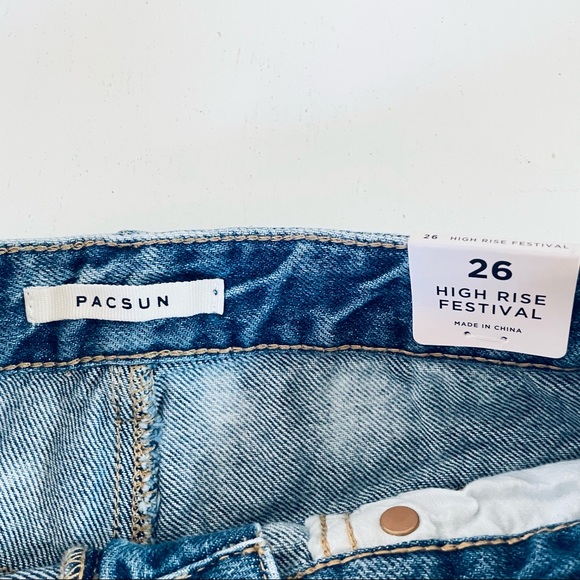 Pacsun short denim size 26 new - Picture 3 of 7